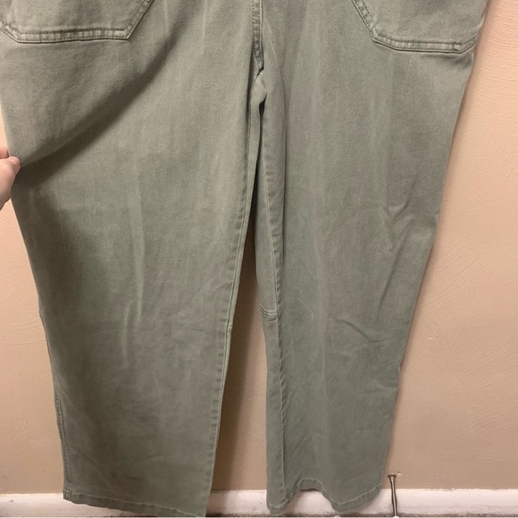 Faherty Overland Twill Jumpsuit in Olive Green Size XL NWT New - Picture 6 of 16